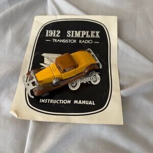 Vintage 1912 Simplex Rolls Royce Model Car